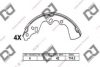 DJ PARTS BS1053 Brake Shoe Set